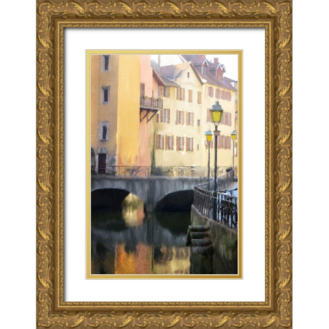 Reflection Gold Ornate Wood Framed Art Print with Double Matting by Kimberly, Allen