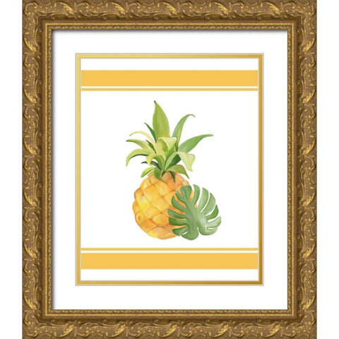 Be Sweet 2 v2 Gold Ornate Wood Framed Art Print with Double Matting by Kimberly, Allen