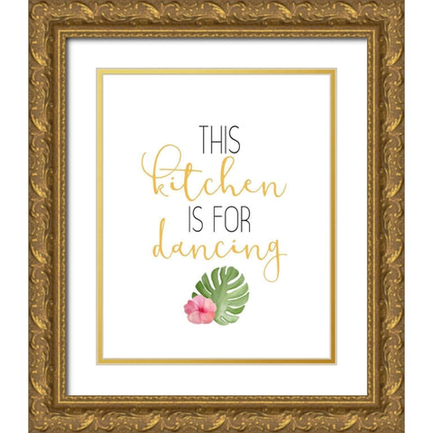 Be Sweet 3 Gold Ornate Wood Framed Art Print with Double Matting by Kimberly, Allen