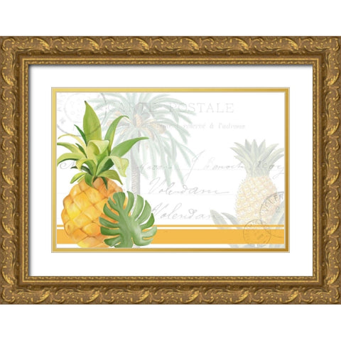 Be Sweet 7 Gold Ornate Wood Framed Art Print with Double Matting by Kimberly, Allen