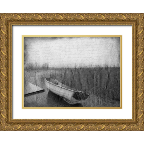 In the Mist Gold Ornate Wood Framed Art Print with Double Matting by Allen, Kimberly