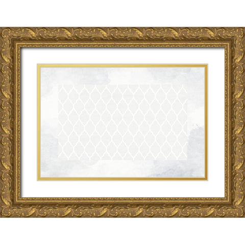 Blessings 7 Gold Ornate Wood Framed Art Print with Double Matting by Allen, Kimberly