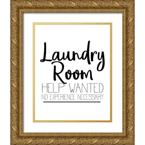 The Laundry 5 Gold Ornate Wood Framed Art Print with Double Matting by Allen, Kimberly