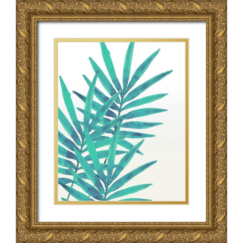 In the Summer 1 Gold Ornate Wood Framed Art Print with Double Matting by Kimberly, Allen
