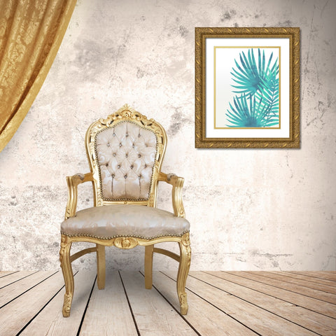 In the Summer 2 Gold Ornate Wood Framed Art Print with Double Matting by Kimberly, Allen