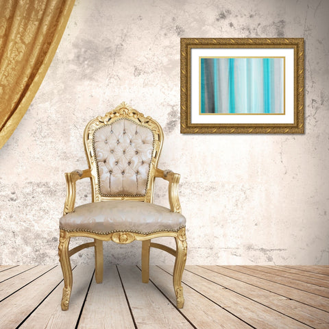 Lux Gold Ornate Wood Framed Art Print with Double Matting by Allen, Kimberly