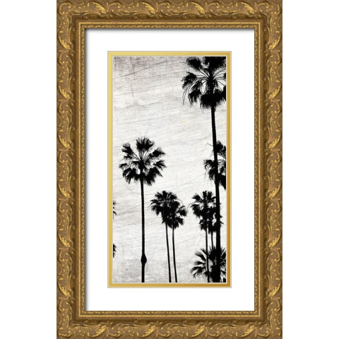 Dusky Beach 5 Gold Ornate Wood Framed Art Print with Double Matting by Kimberly, Allen