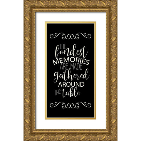 This Kitchen 1 Gold Ornate Wood Framed Art Print with Double Matting by Allen, Kimberly