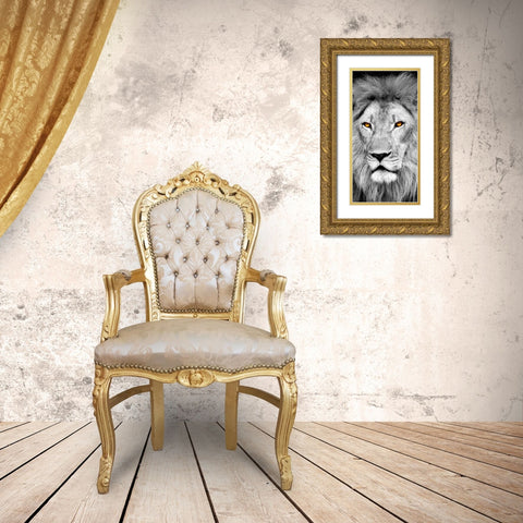My Rock 2 Gold Ornate Wood Framed Art Print with Double Matting by Allen, Kimberly