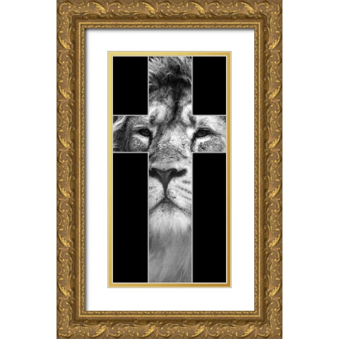 Act 2 V2 Gold Ornate Wood Framed Art Print with Double Matting by Allen, Kimberly