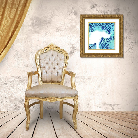 On Jungle Safari 2 Gold Ornate Wood Framed Art Print with Double Matting by Kimberly, Allen