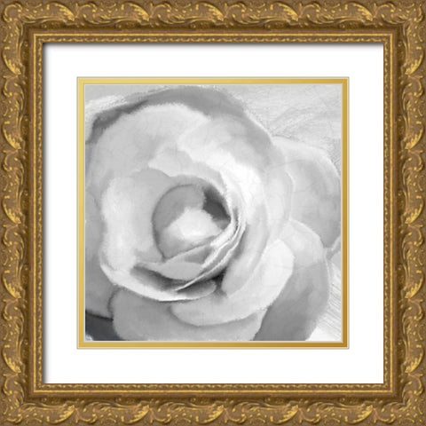 Up Close 1 Gold Ornate Wood Framed Art Print with Double Matting by Kimberly, Allen