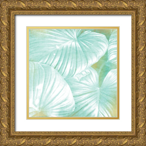 Tropics 1 Gold Ornate Wood Framed Art Print with Double Matting by Kimberly, Allen