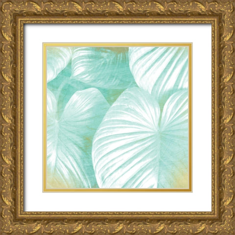 Tropics 2 Gold Ornate Wood Framed Art Print with Double Matting by Kimberly, Allen