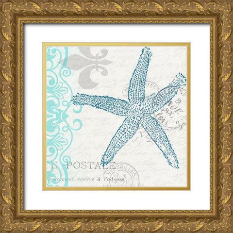 Lucky Enough 5 Gold Ornate Wood Framed Art Print with Double Matting by Kimberly, Allen