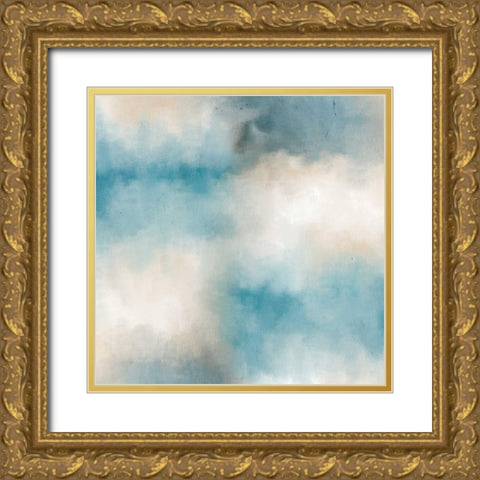 Compose Gold Ornate Wood Framed Art Print with Double Matting by Allen, Kimberly