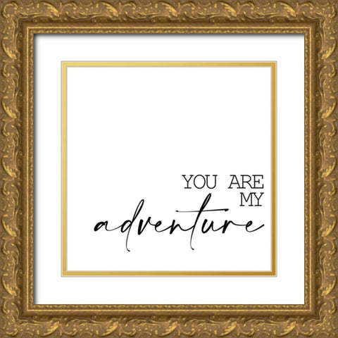 You Are 2 Gold Ornate Wood Framed Art Print with Double Matting by Allen, Kimberly