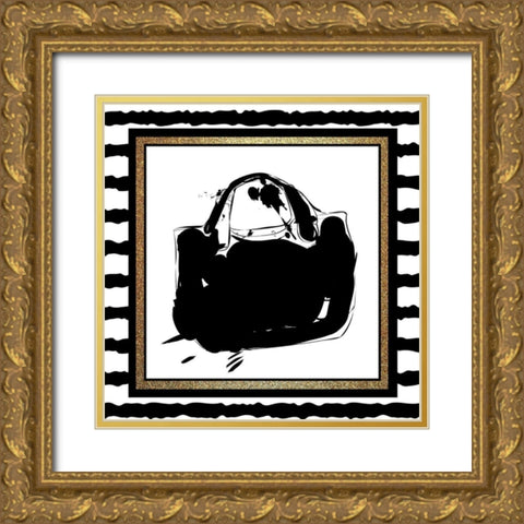 Love Fashion 1 Gold Ornate Wood Framed Art Print with Double Matting by Allen, Kimberly