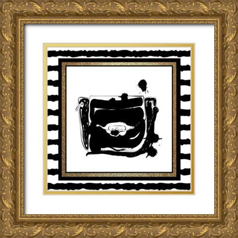 Love Fashion 3 Gold Ornate Wood Framed Art Print with Double Matting by Allen, Kimberly