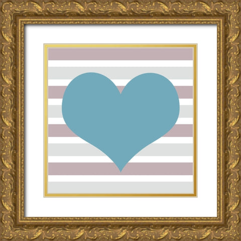 Fairytale Princess 3 Gold Ornate Wood Framed Art Print with Double Matting by Allen, Kimberly