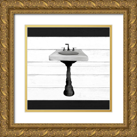 Rest 3 v2 Gold Ornate Wood Framed Art Print with Double Matting by Allen, Kimberly