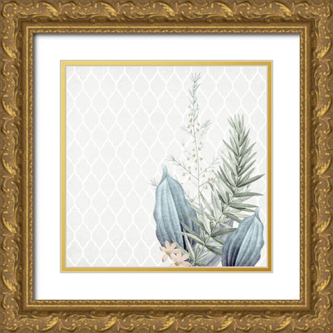 Blessings 2 Gold Ornate Wood Framed Art Print with Double Matting by Allen, Kimberly