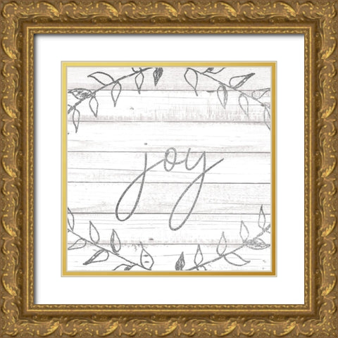 Christmas Romance 15 Gold Ornate Wood Framed Art Print with Double Matting by Allen, Kimberly