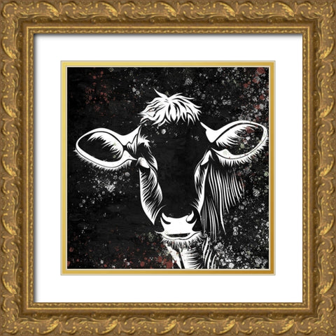 Bessie 2 Gold Ornate Wood Framed Art Print with Double Matting by Allen, Kimberly