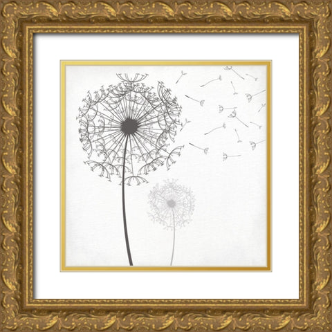 Wishing Gold Ornate Wood Framed Art Print with Double Matting by Allen, Kimberly