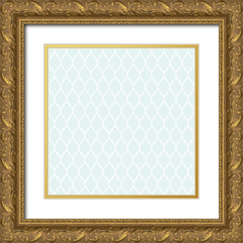 Floral Jar 10 Gold Ornate Wood Framed Art Print with Double Matting by Allen, Kimberly