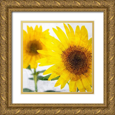 Sunnyside Gold Ornate Wood Framed Art Print with Double Matting by Allen, Kimberly