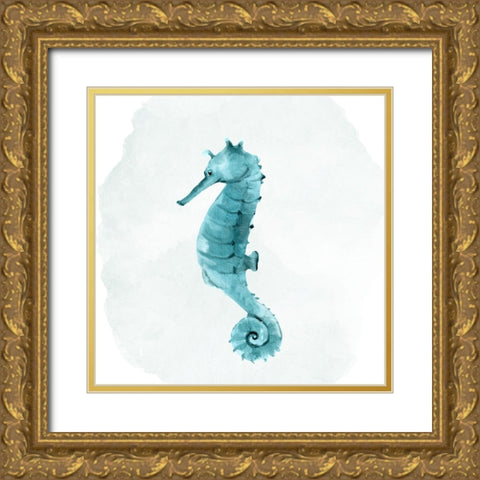Sea Love 2 Gold Ornate Wood Framed Art Print with Double Matting by Allen, Kimberly
