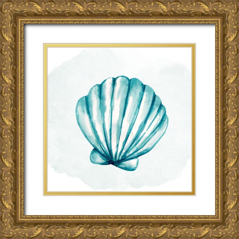 Sea Love 5 Gold Ornate Wood Framed Art Print with Double Matting by Allen, Kimberly