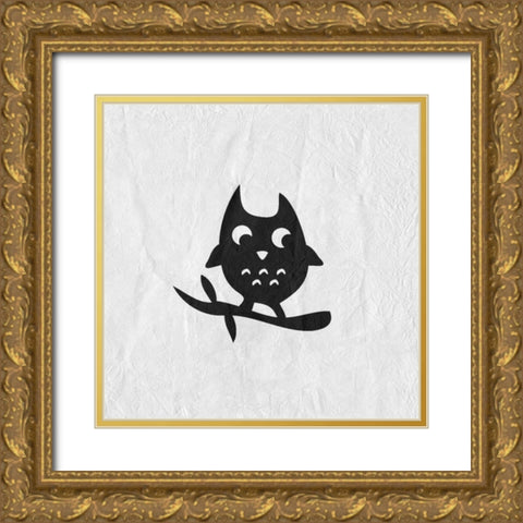Animal Print 2 Gold Ornate Wood Framed Art Print with Double Matting by Allen, Kimberly