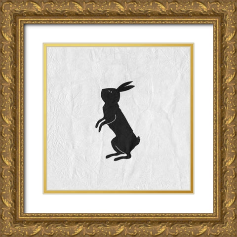 Animal Print 4 Gold Ornate Wood Framed Art Print with Double Matting by Allen, Kimberly