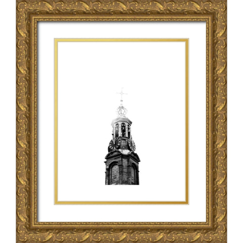 Amsterdam 1 Gold Ornate Wood Framed Art Print with Double Matting by Straatsma, Leah