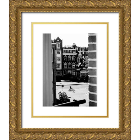Amsterdam 2 Gold Ornate Wood Framed Art Print with Double Matting by Straatsma, Leah