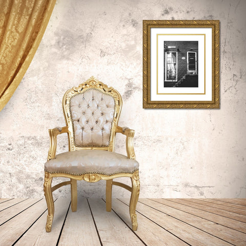 Amsterdam 3 Gold Ornate Wood Framed Art Print with Double Matting by Straatsma, Leah