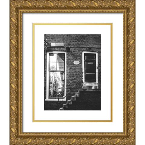 Amsterdam 3 Gold Ornate Wood Framed Art Print with Double Matting by Straatsma, Leah