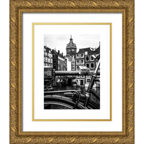 Amsterdam 4 Gold Ornate Wood Framed Art Print with Double Matting by Straatsma, Leah