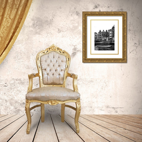 Amsterdam 5 Gold Ornate Wood Framed Art Print with Double Matting by Straatsma, Leah