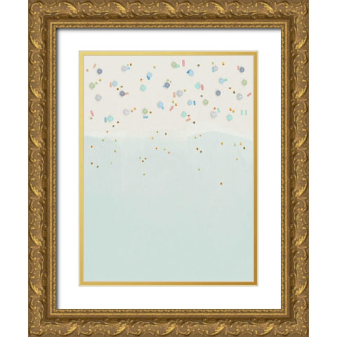 View From Above Gold Ornate Wood Framed Art Print with Double Matting by Straatsma, Leah