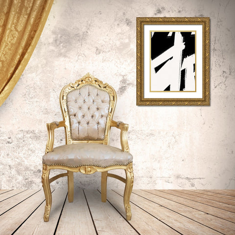 Climbing the Walls Gold Ornate Wood Framed Art Print with Double Matting by Straatsma, Leah