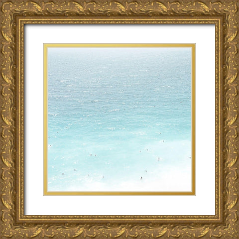 Ocean Life 1 Gold Ornate Wood Framed Art Print with Double Matting by Straatsma, Leah