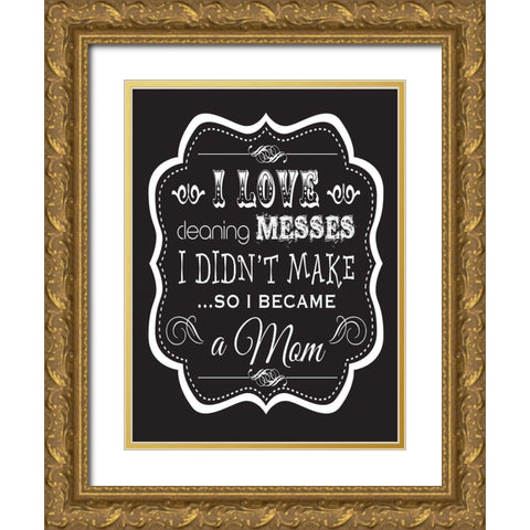 Bath Chalk 2 Gold Ornate Wood Framed Art Print with Double Matting by Hogan, Melody