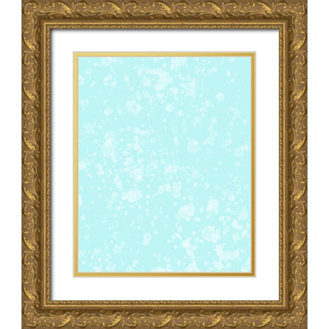 Whimsical Bubbles Gold Ornate Wood Framed Art Print with Double Matting by Hogan, Melody