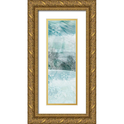 Winter Dreamland 1 Gold Ornate Wood Framed Art Print with Double Matting by Prime, Marcus