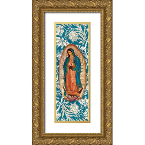 Peaceful Guadalupe 1 Gold Ornate Wood Framed Art Print with Double Matting by Prime, Marcus