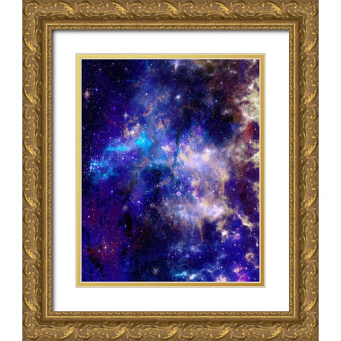 Into The Depths 2 Gold Ornate Wood Framed Art Print with Double Matting by Prime, Marcus