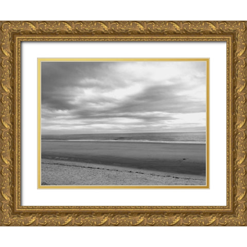 Morning Mist BW 2 Gold Ornate Wood Framed Art Print with Double Matting by Prime, Marcus